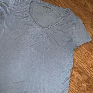 baby blue aeropostale soft tee